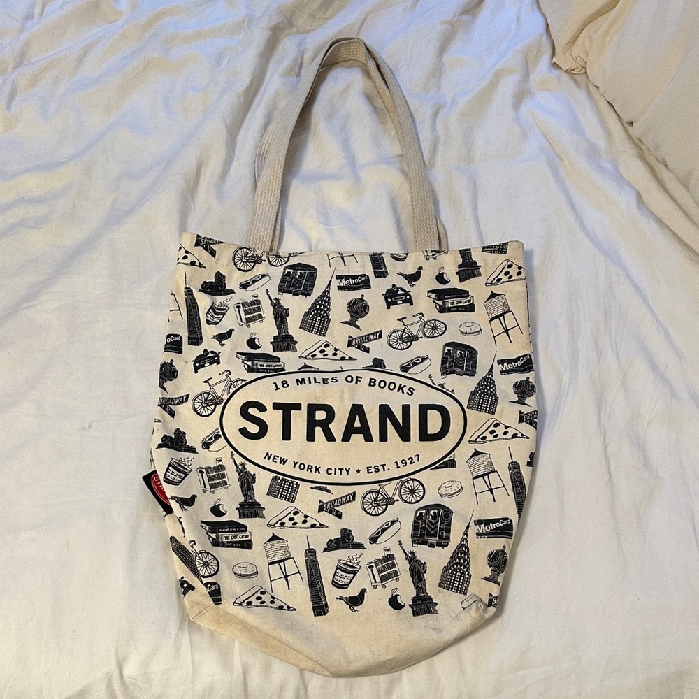 Strand Bookstore Canvas Tote Bag